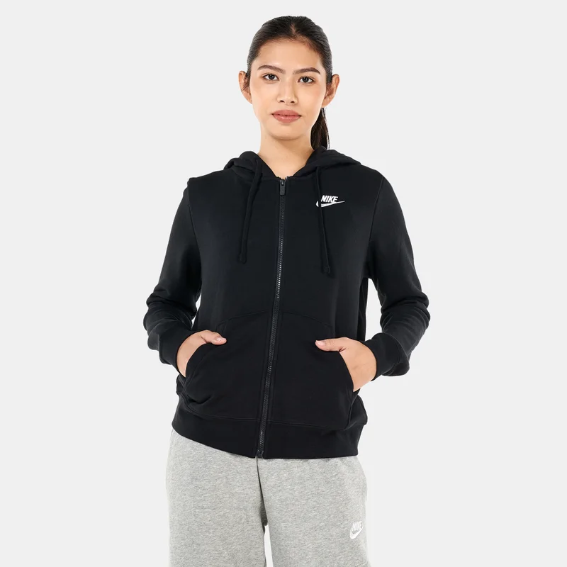 Nike Women's Sportswear Club Fleece Full-Zip Hoodie
